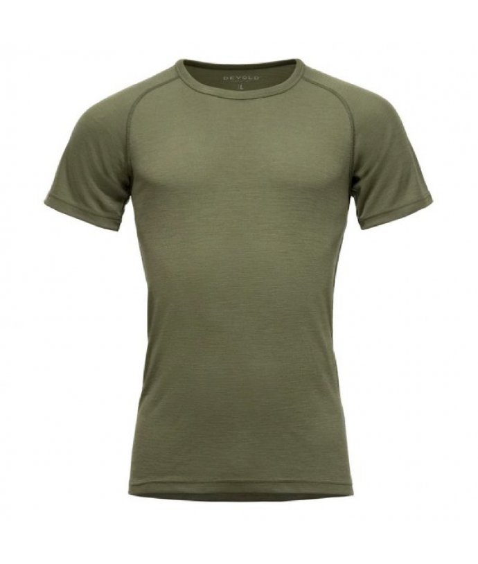 merino triko Lauparen Base man green - Devold
